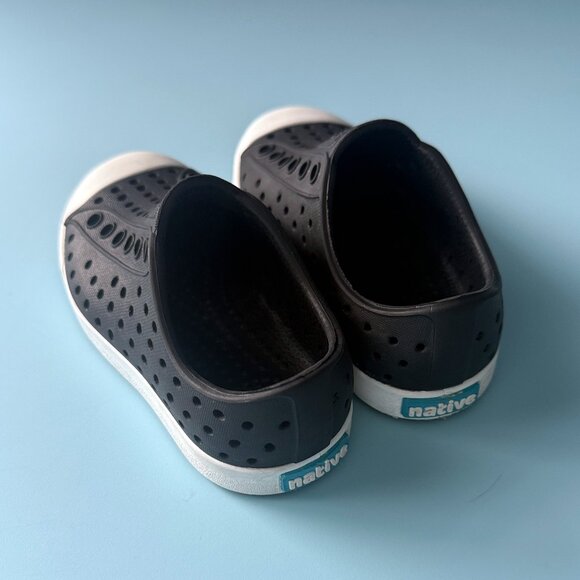 Native Toddler Shoes - Black Color - Toddler C6 Size - Picture 6 of 6